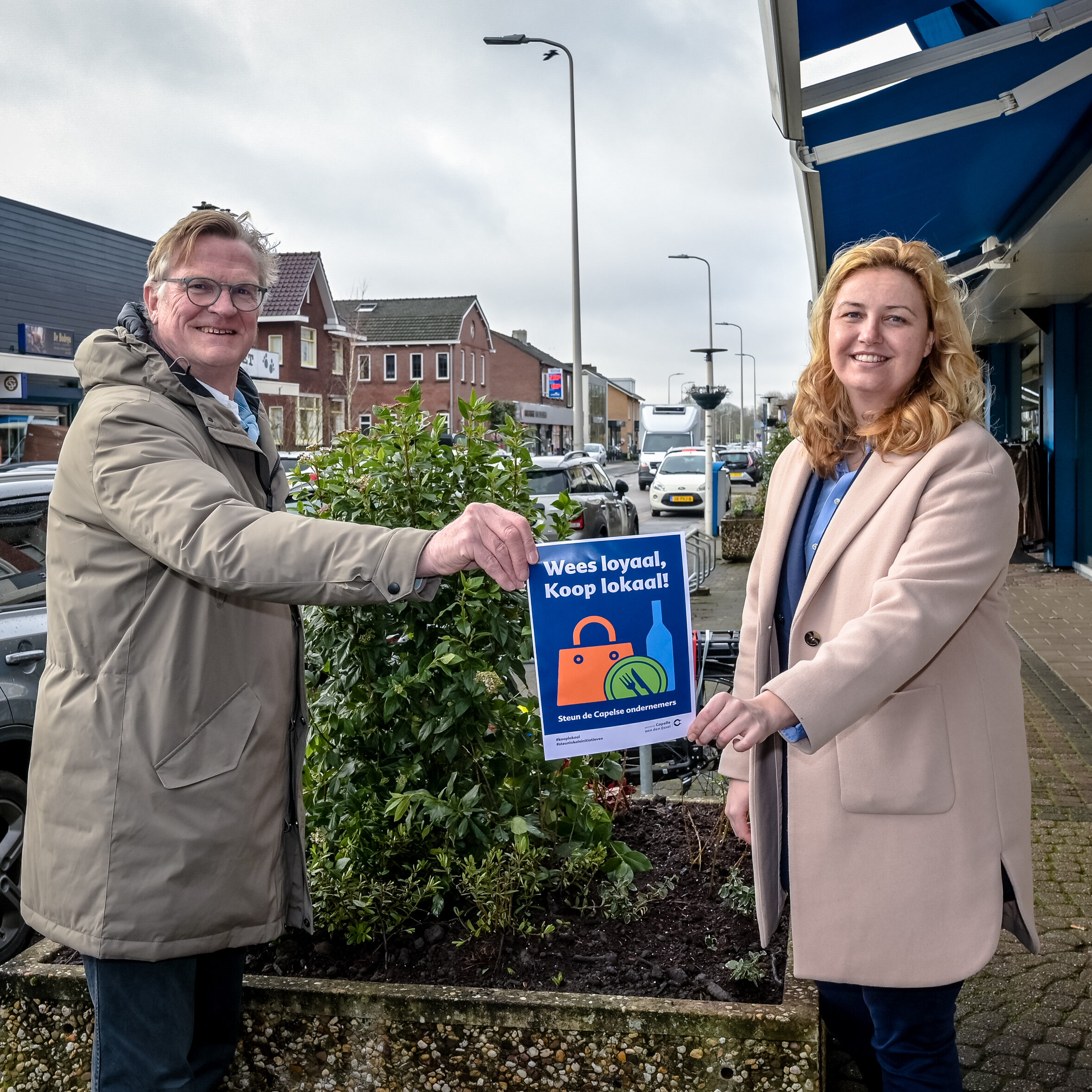 Nieuwe Planten Voor Winkelstrip De Luifel Aan De Bermweg Capelle Aan